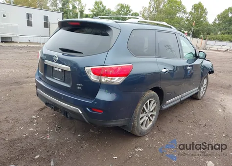 2013 Nissan Pathfinder Sl z USA, uszkodzony, nr VIN 5N1AR2MM4DC679144